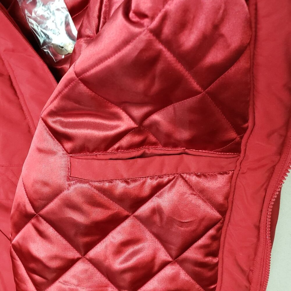 Norm Thompson Women's Quilted Down Hooded Heavy Coat Sz XL NEW WITH TAGS!!! - Picture 9 of 10